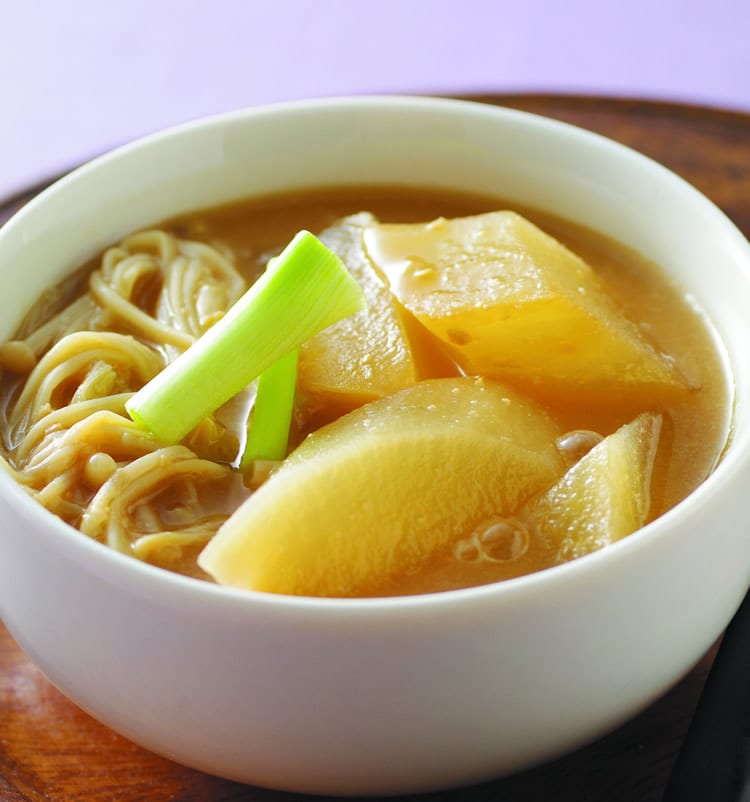 食谱:味噌萝卜煮