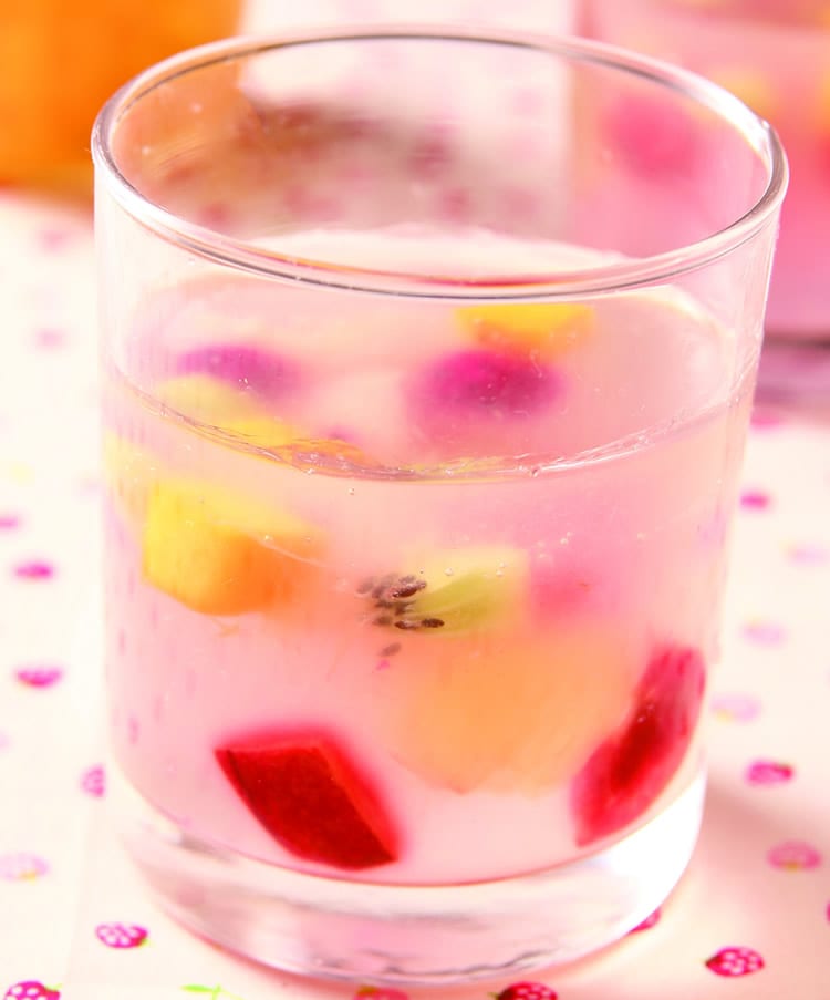 食谱:柠檬水果冻