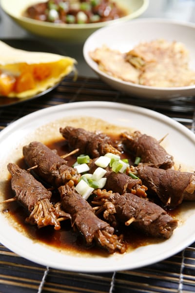 奶油烧牛肉卷