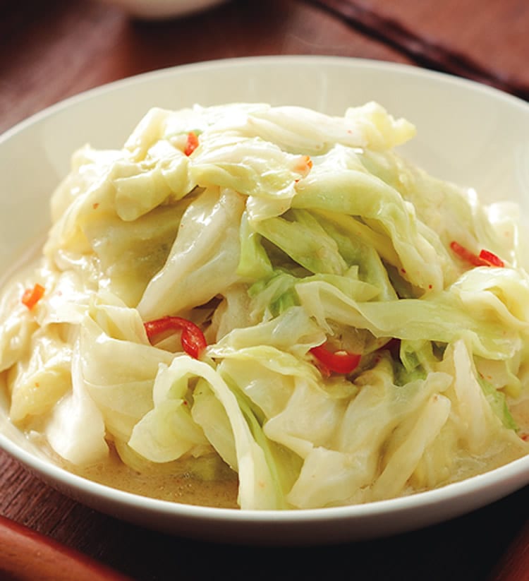 食谱:腐乳高丽菜
