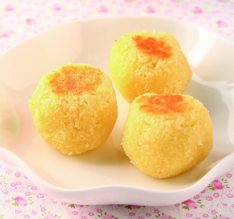 食谱:奶油椰子球