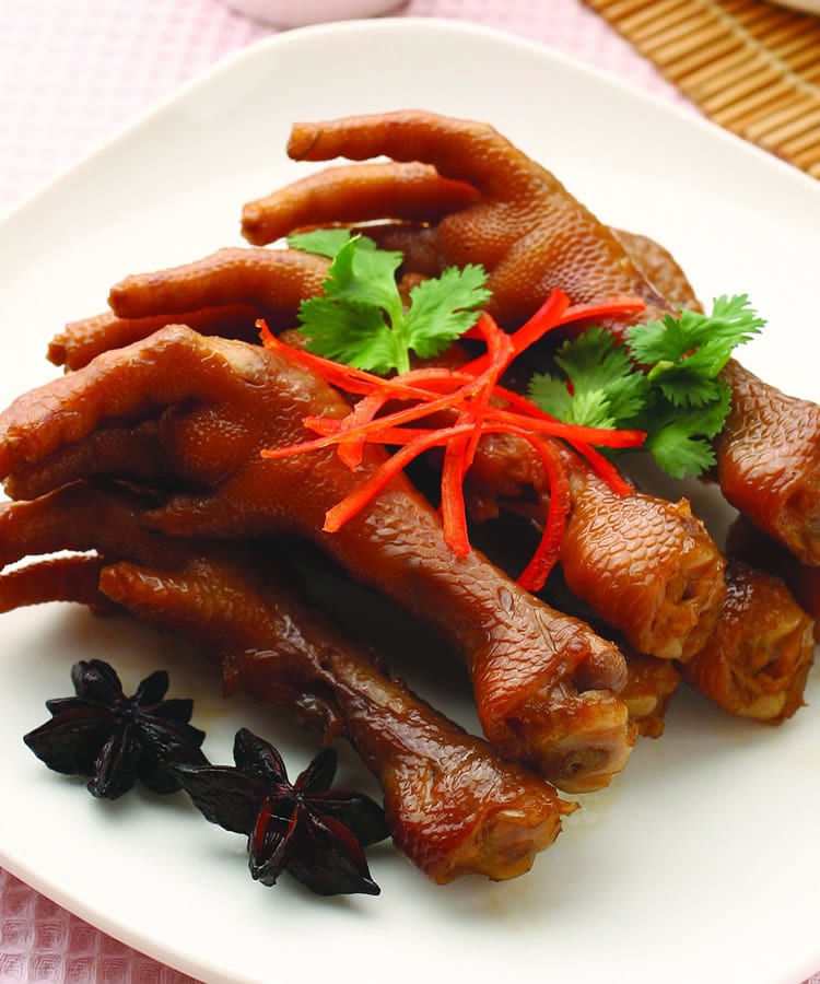 食谱:卤鸡脚(1)