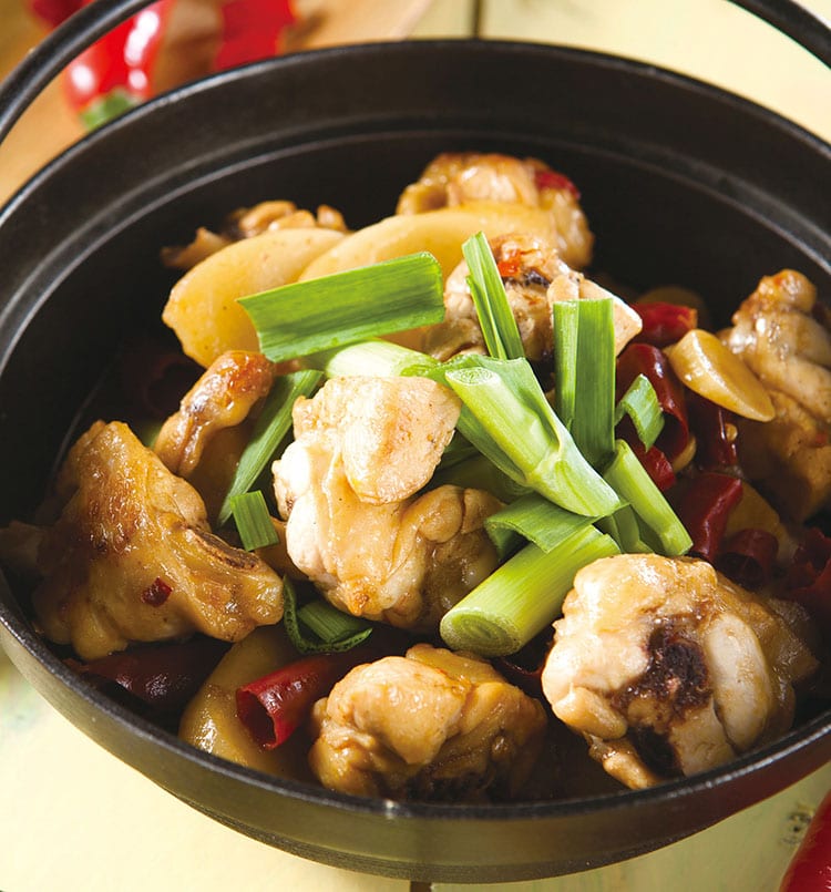 食谱:香辣鸡公煲