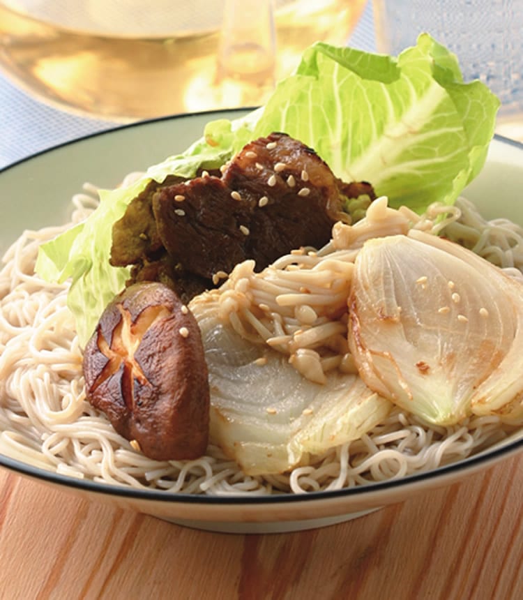 食谱:韩式烤肉冷面