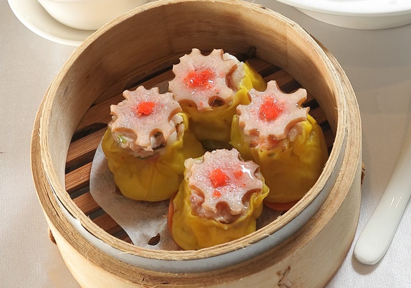 明太子莲藕烧卖