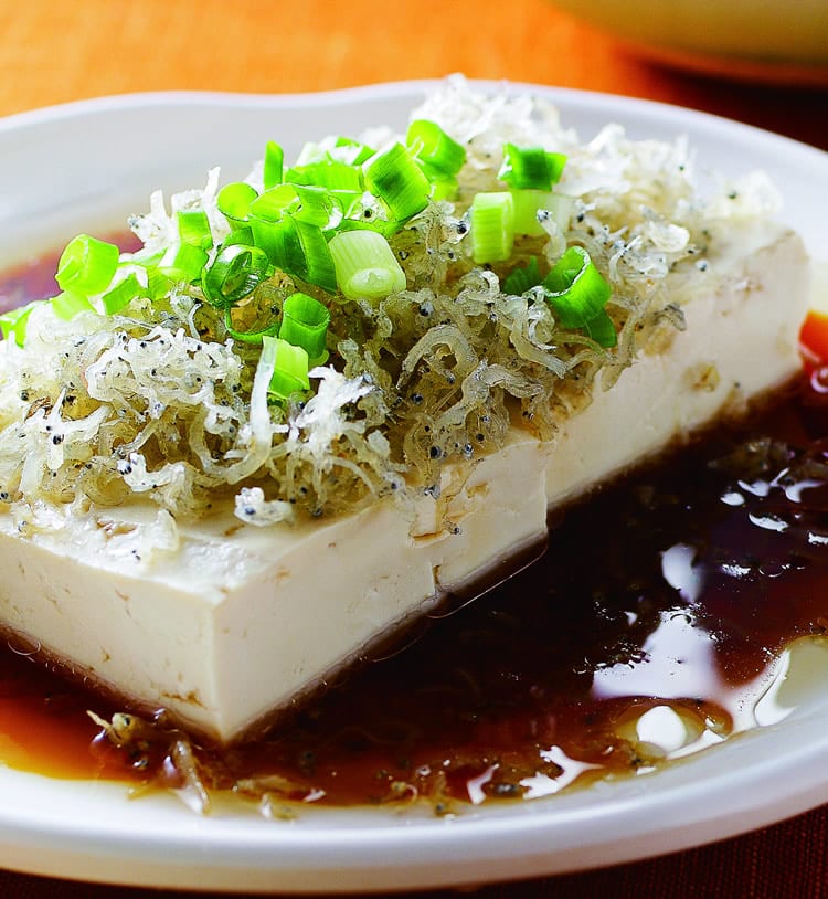 食谱:银鱼豉油豆腐