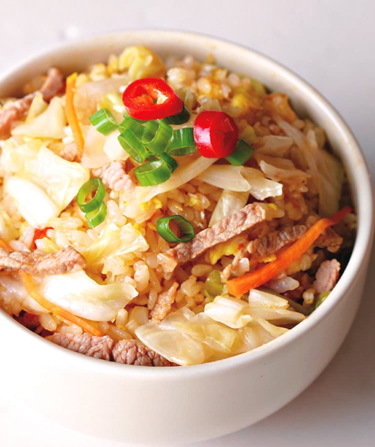 食谱:泡菜炒饭(3)