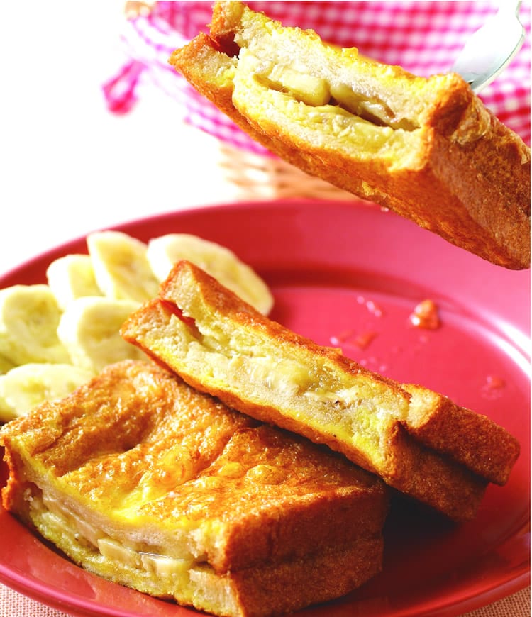 食谱:香蕉土司