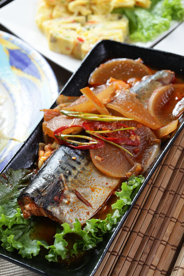 韩式萝卜炖鱼