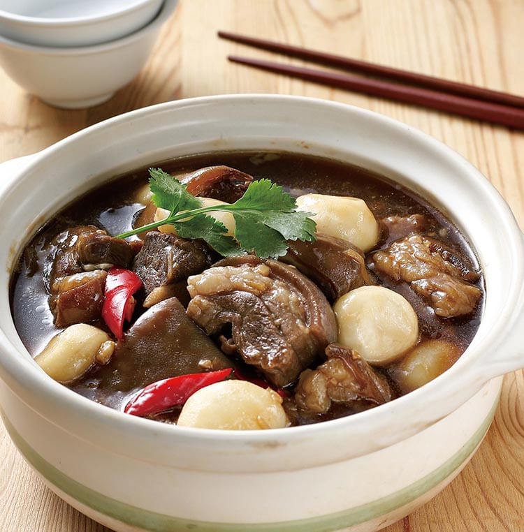 食谱:蠔油羊腩煲