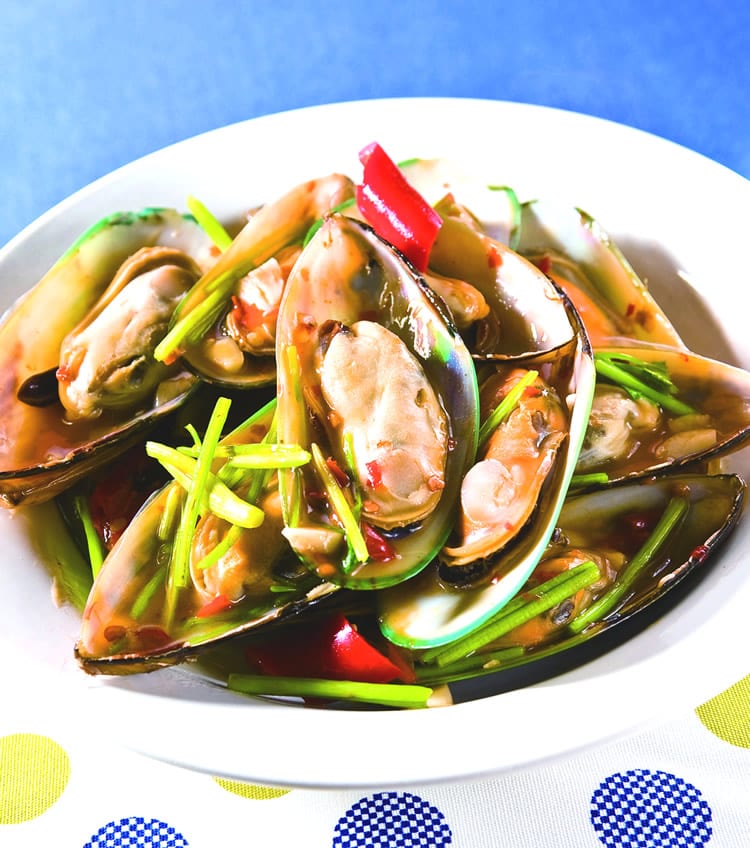 食谱:香根孔雀贝