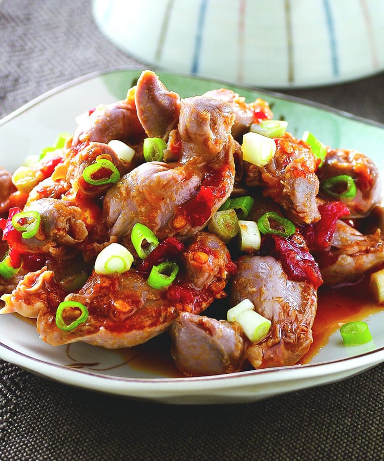 食谱:辣味鸡胗