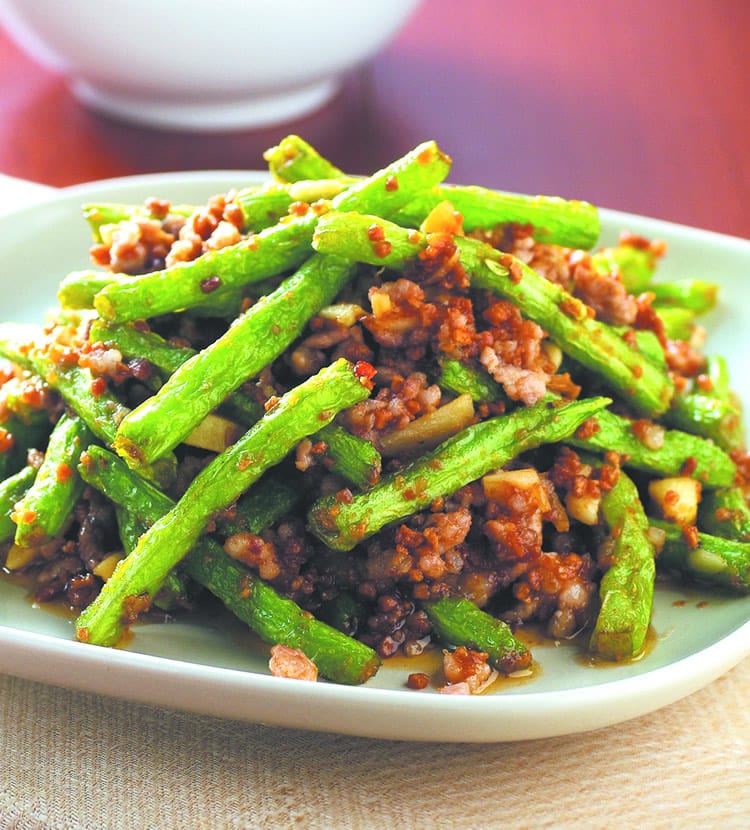 食谱:肉末四季豆