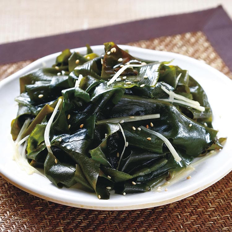 食谱:芝麻拌海带芽(1)
