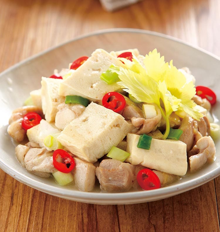 食谱:鸡家豆腐(1)