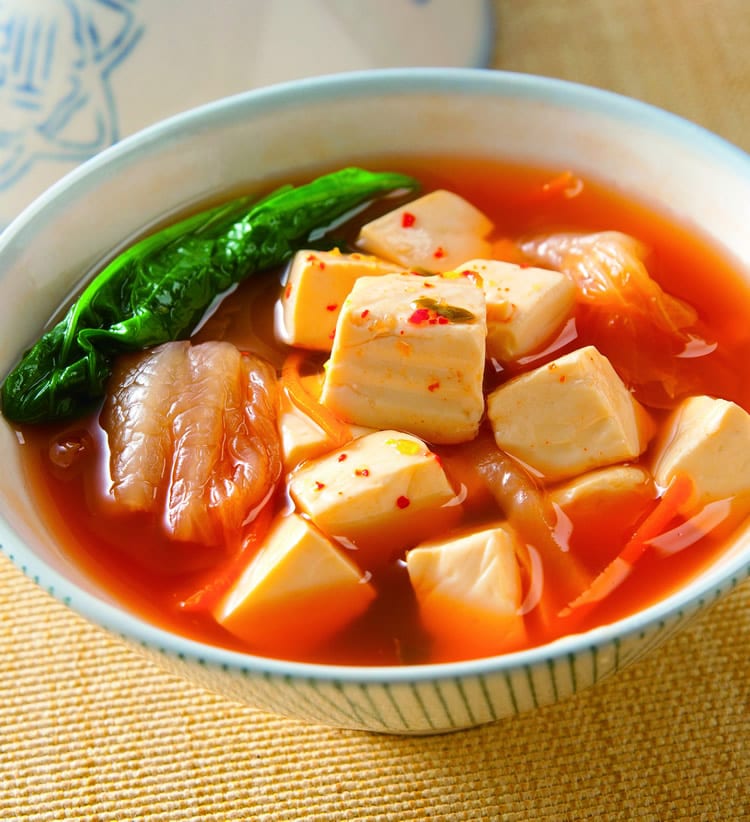 食谱:泡菜豆腐汤