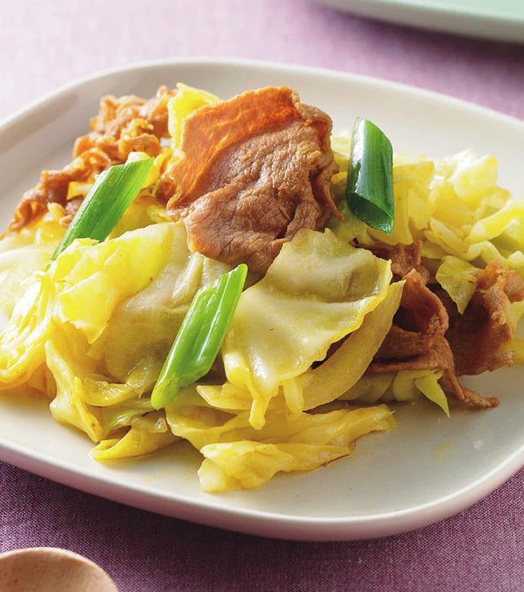 食谱:咖哩高丽菜