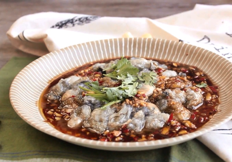 蒜蓉鲜蚵 (影片)