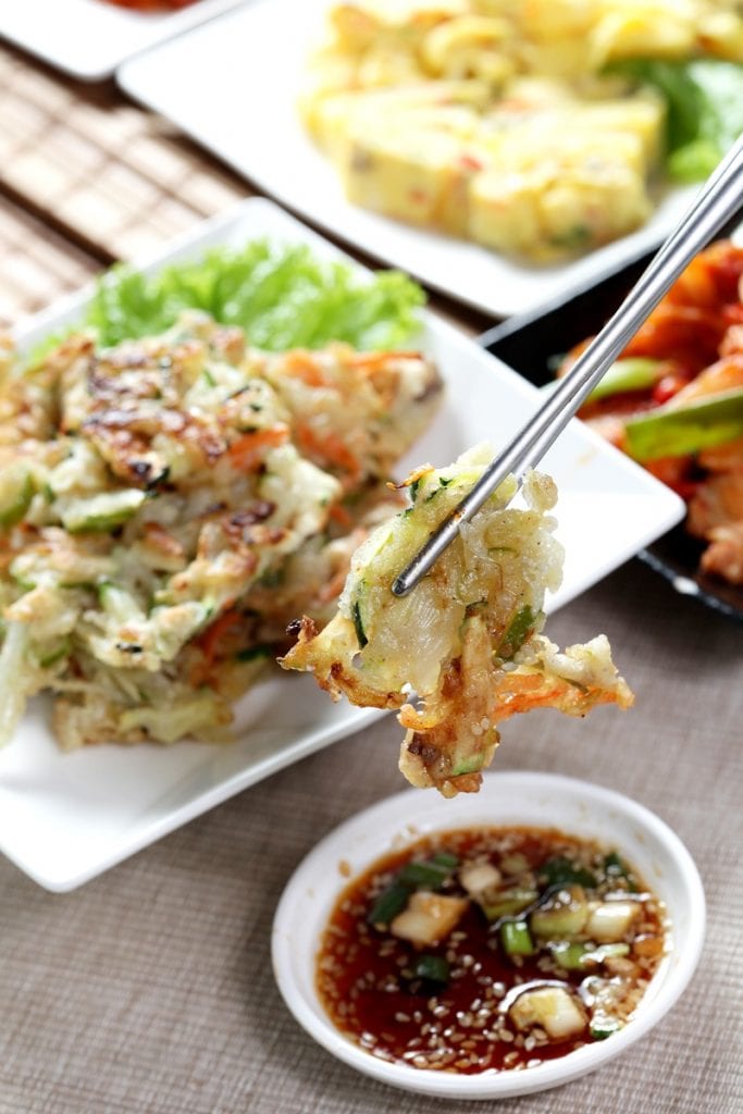 韩式蔬菜煎饼