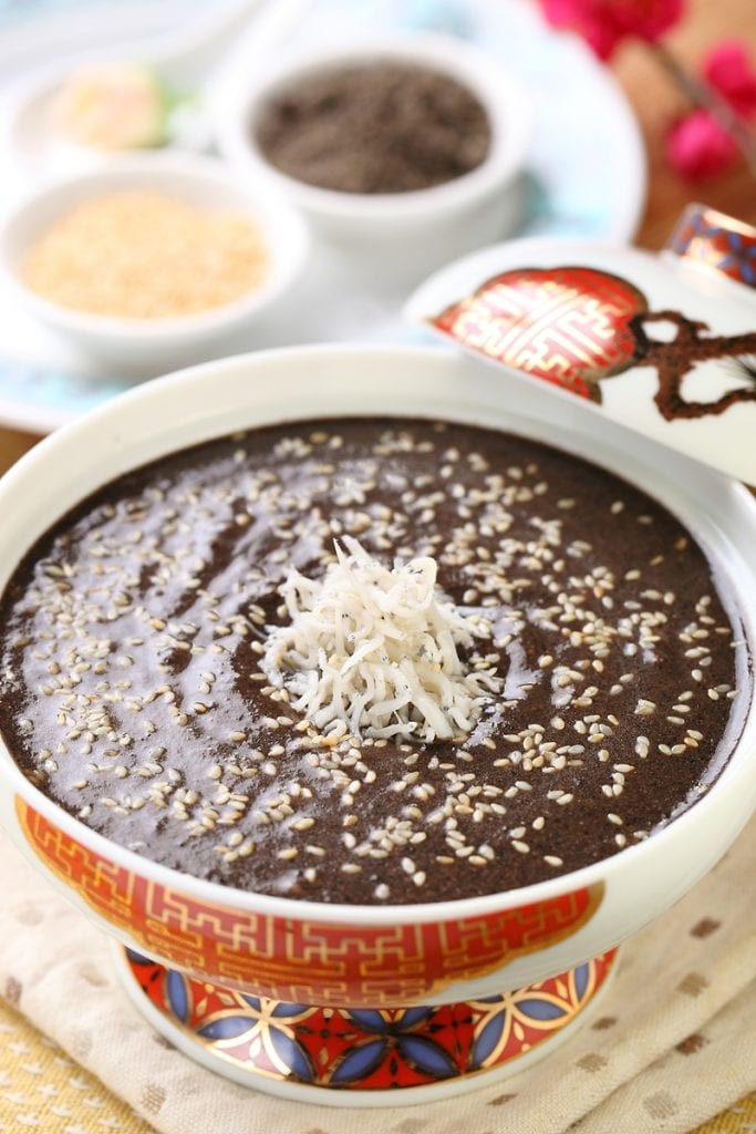 魩仔鱼芝麻米奶