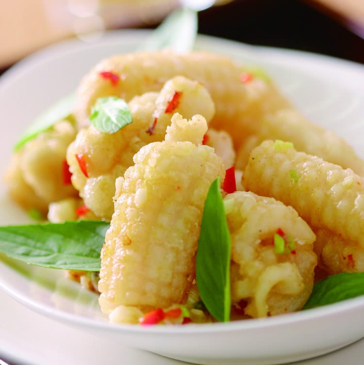 食谱:椒盐鱿鱼(1)
