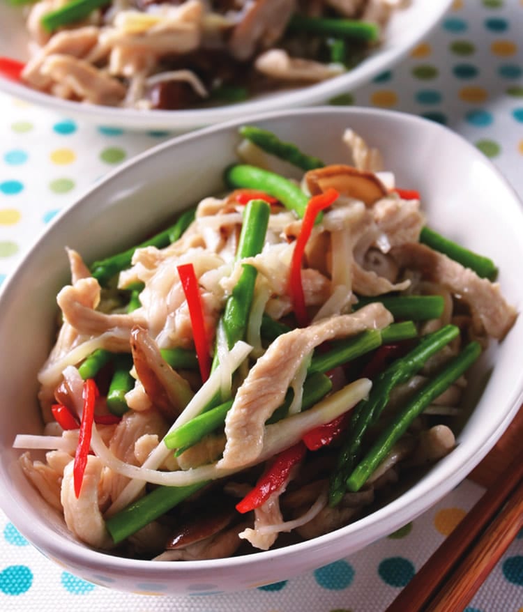 食谱:竹笋鸡丝