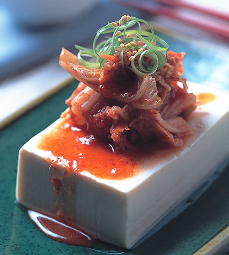 食谱:韩式泡菜冷豆腐