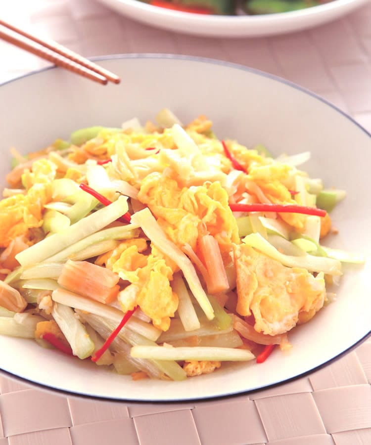 食谱:瑶柱韭黄炒蛋