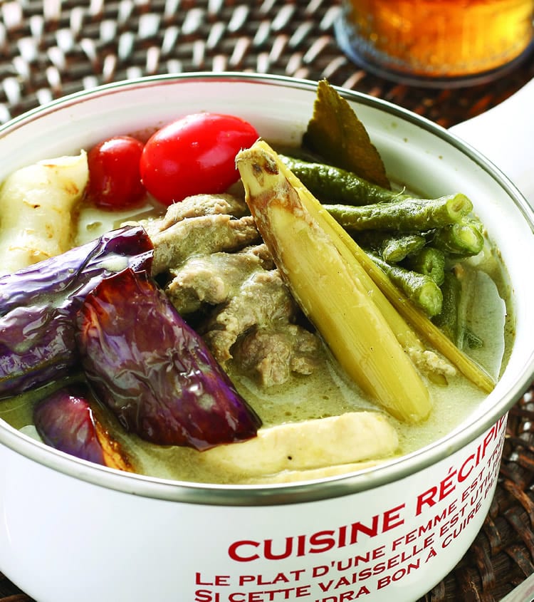 食谱:泰式咖哩牛肉锅