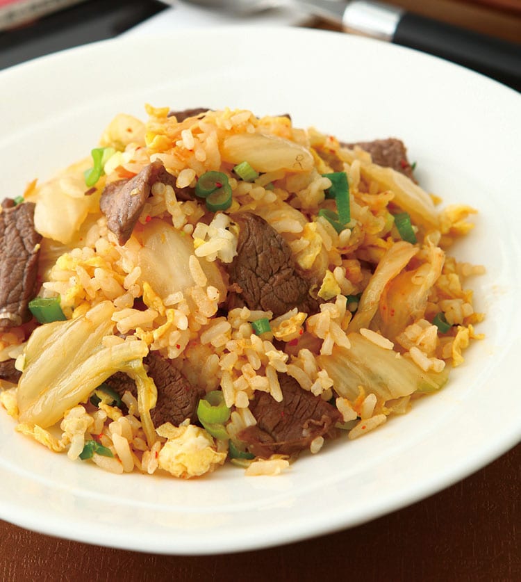 食谱:韩式泡菜炒饭(1)