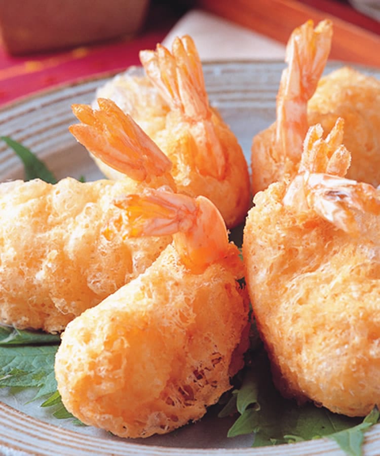 食谱:金酥凤尾虾