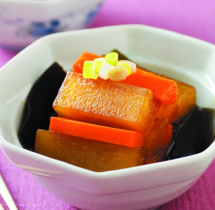 食谱:日式风味烧萝卜