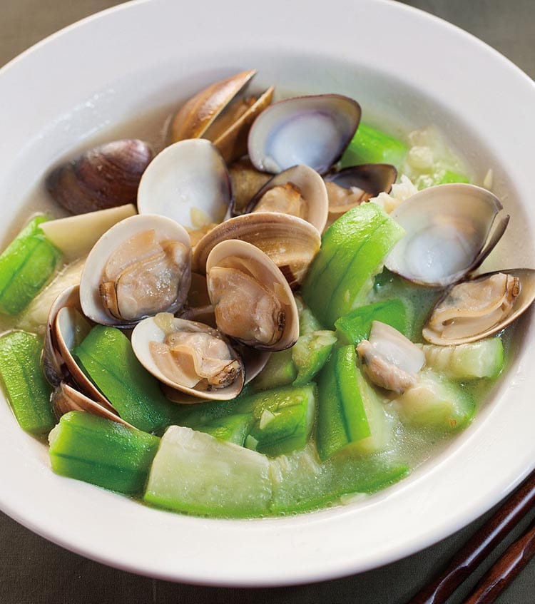 食谱:蛤蛎炒丝瓜