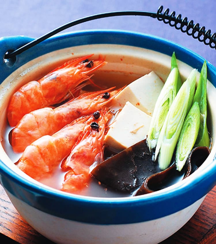 食谱:萝卜鲜虾锅
