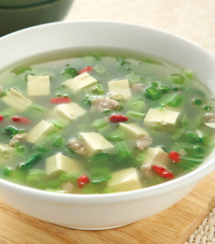 食谱:芥菜豆腐羹