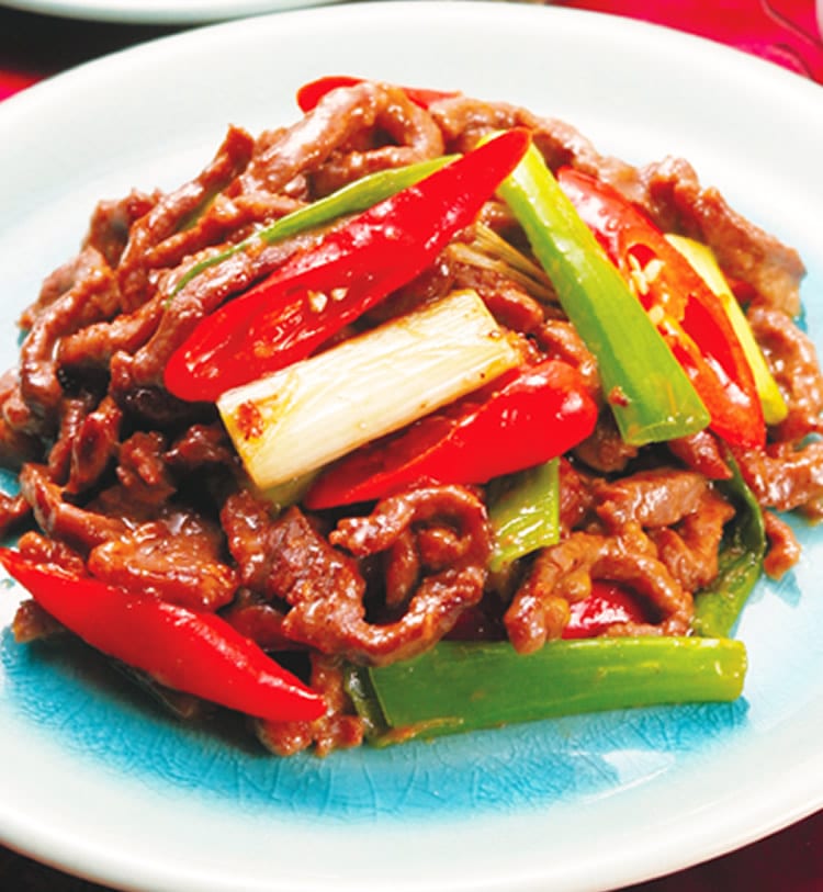 食谱:葱爆牛肉(4)
