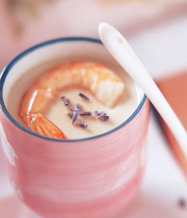 食谱:薰衣草蒸蛋