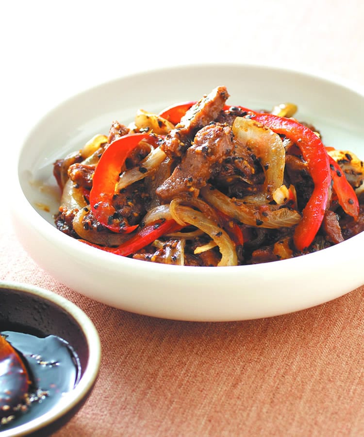 食谱:黑椒牛柳(3)