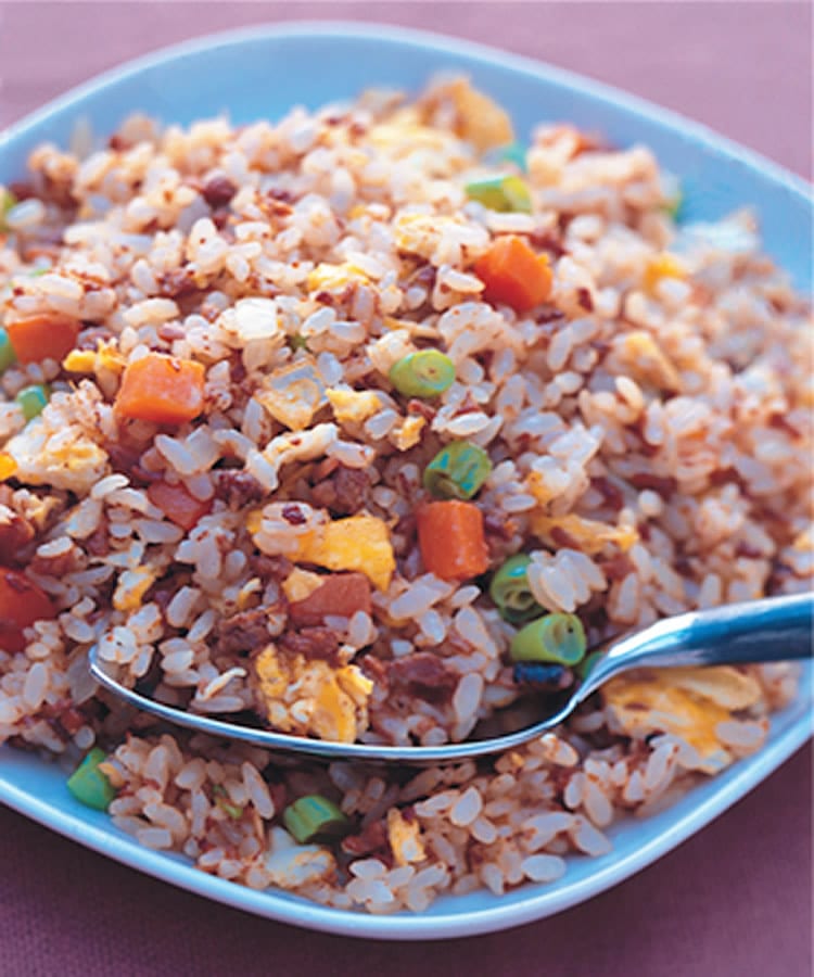 食谱:加饭肉炒饭
