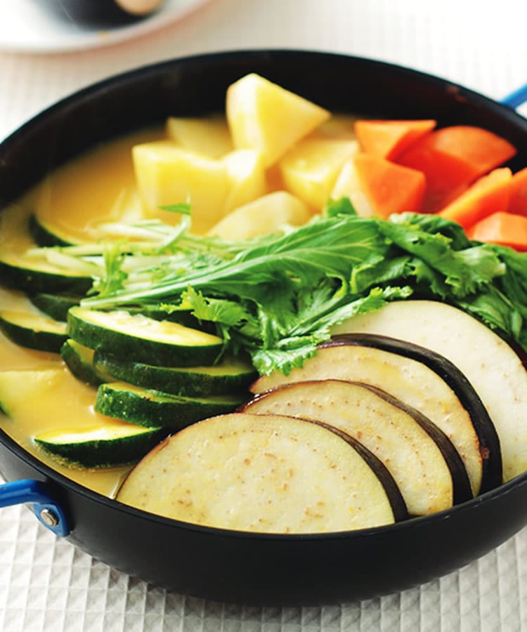 食谱:南瓜蔬菜锅