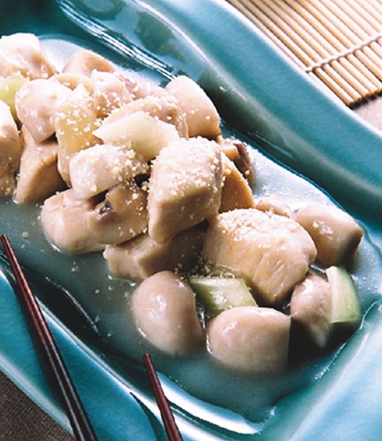 食谱:蘑菇烩鸡