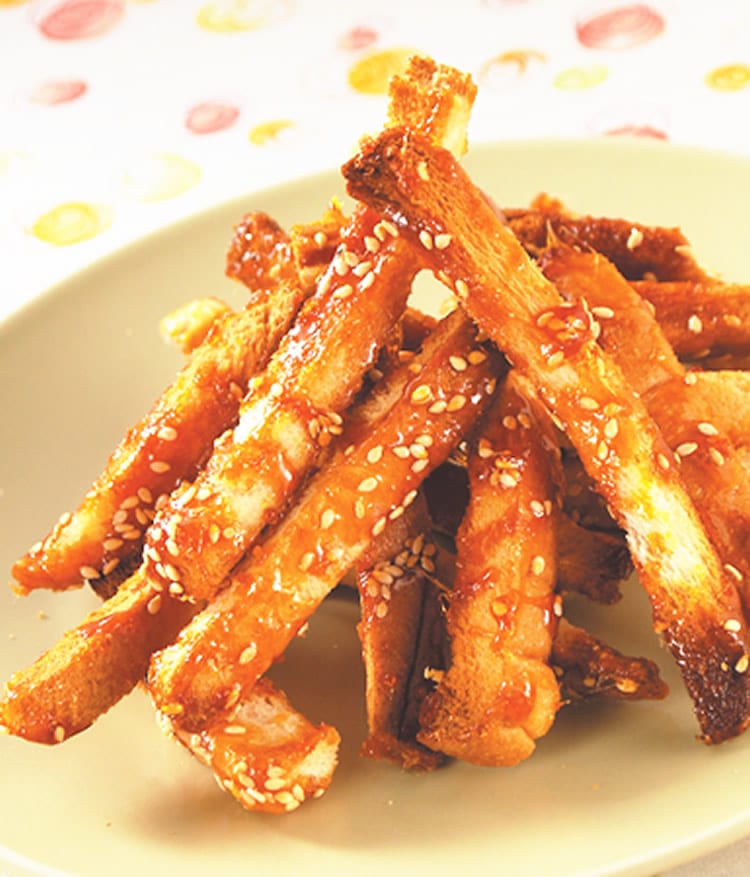 食谱:焦糖土司边