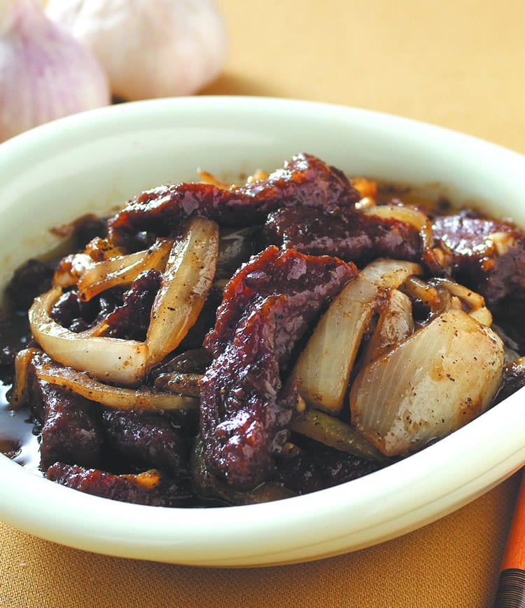 食谱:黑椒牛柳(2)