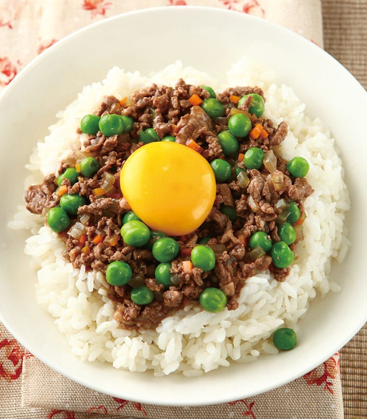 食谱:窝蛋牛肉饭