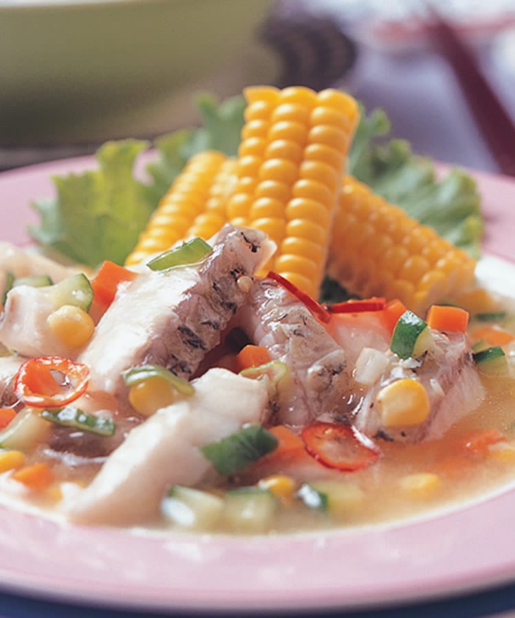 食谱:玉米烩鱼条