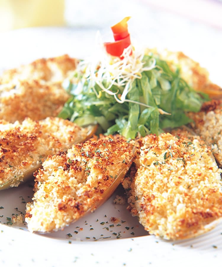 食谱:香料烤淡菜