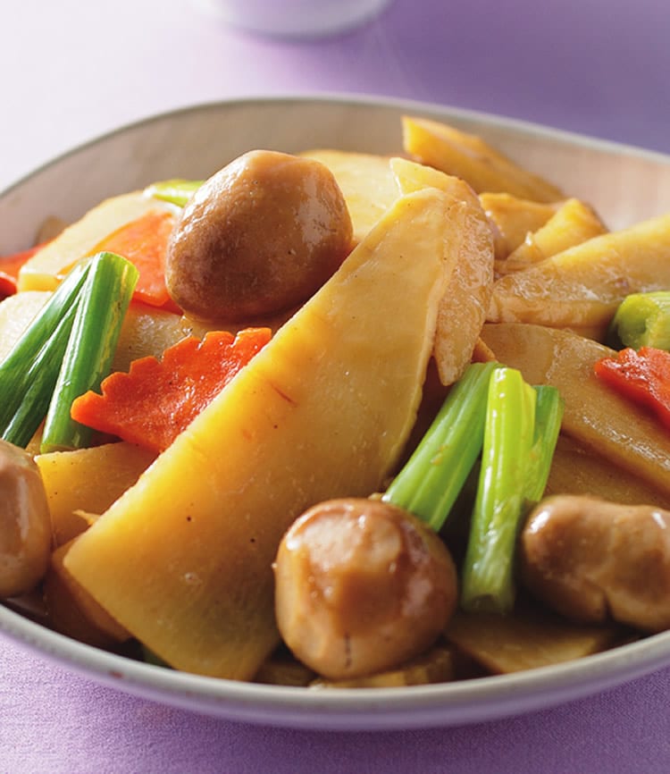食谱:清炒双冬