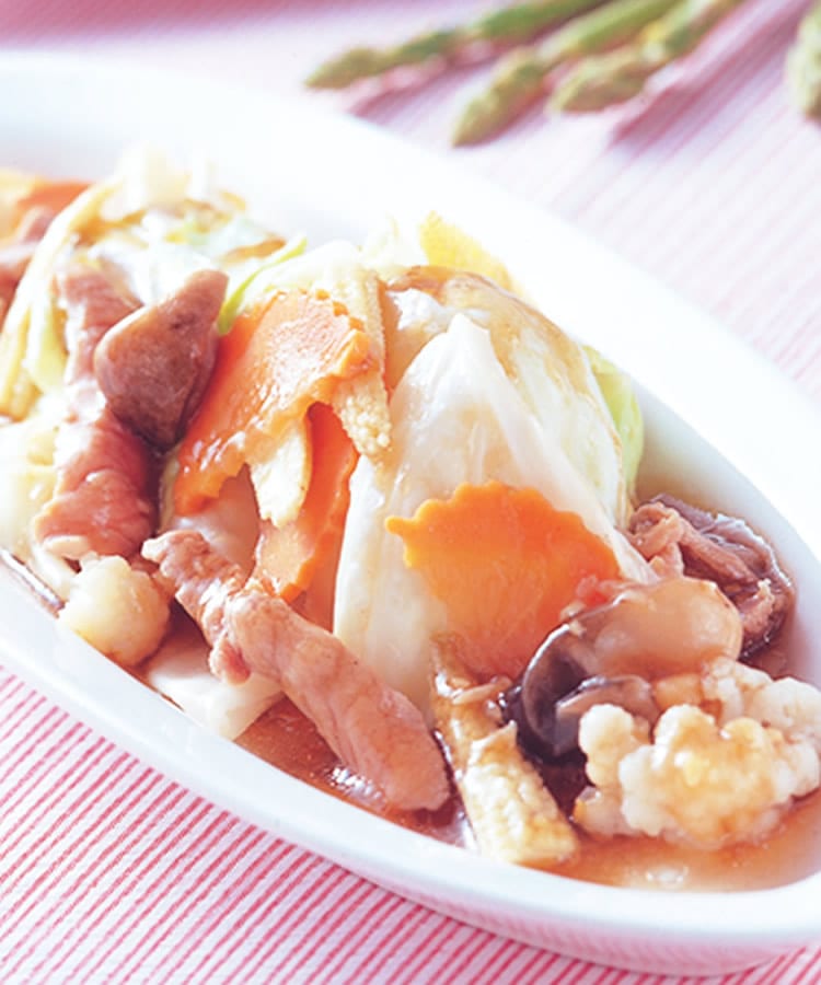 食谱:什锦青菜