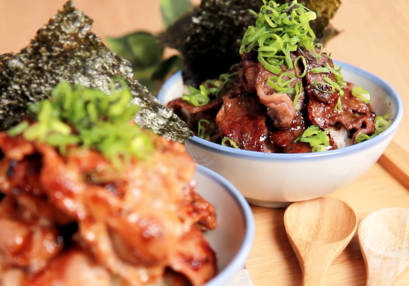 日式烧肉火山饭 (影音)