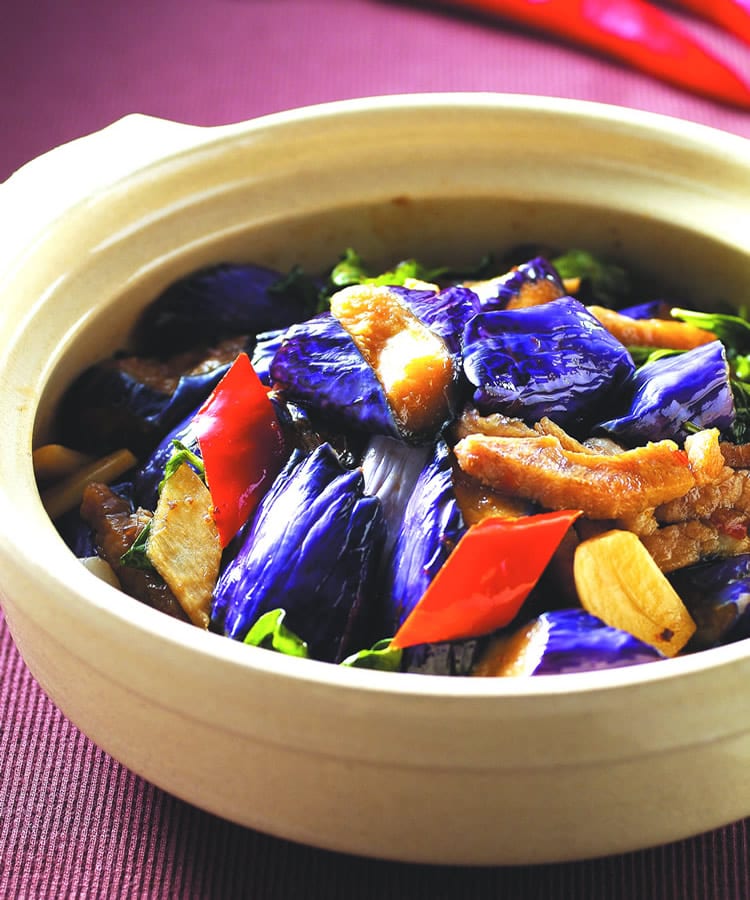 食谱:茄子煲
